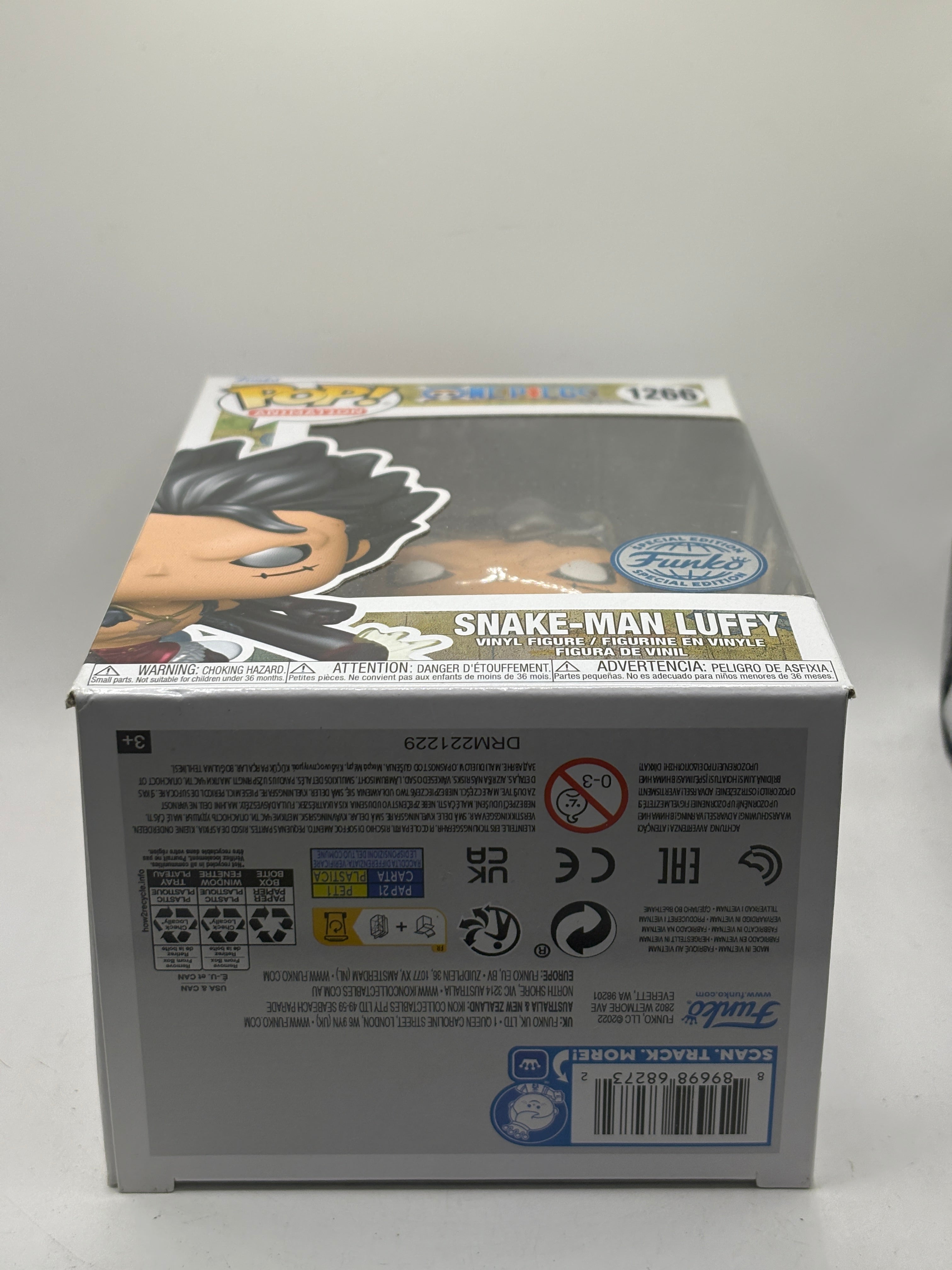 Funko POP! Animation One Piece #1266 Snake-Man Luffy Vinyl Figure FRENLY BRICKS - Open 7 Days